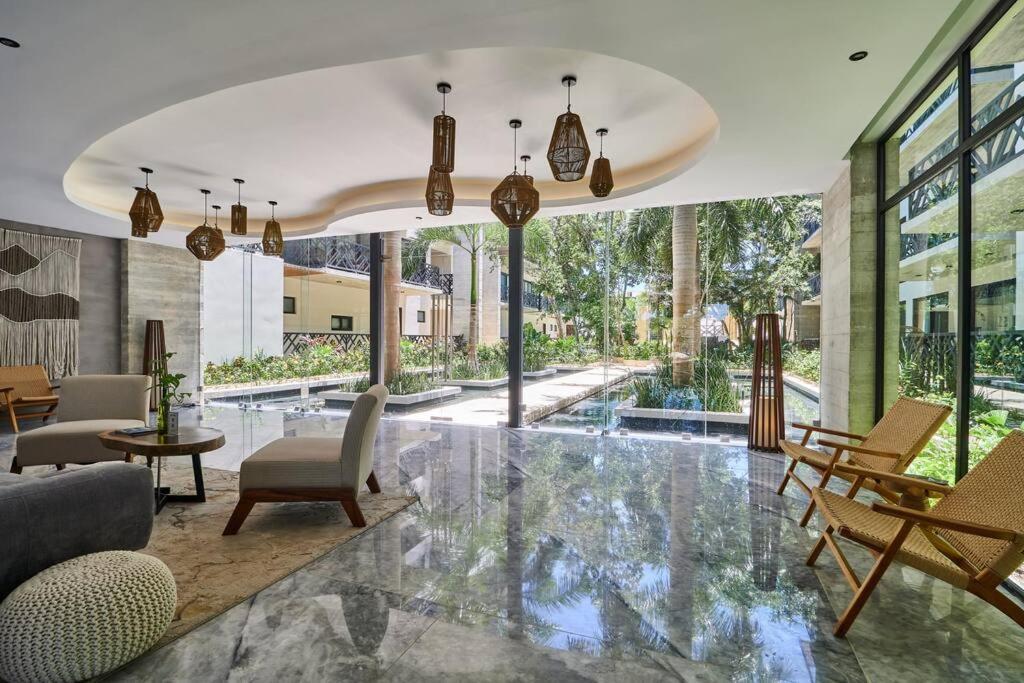 Apartment Escape - Stylish Pool, Gym & Parking Tulum